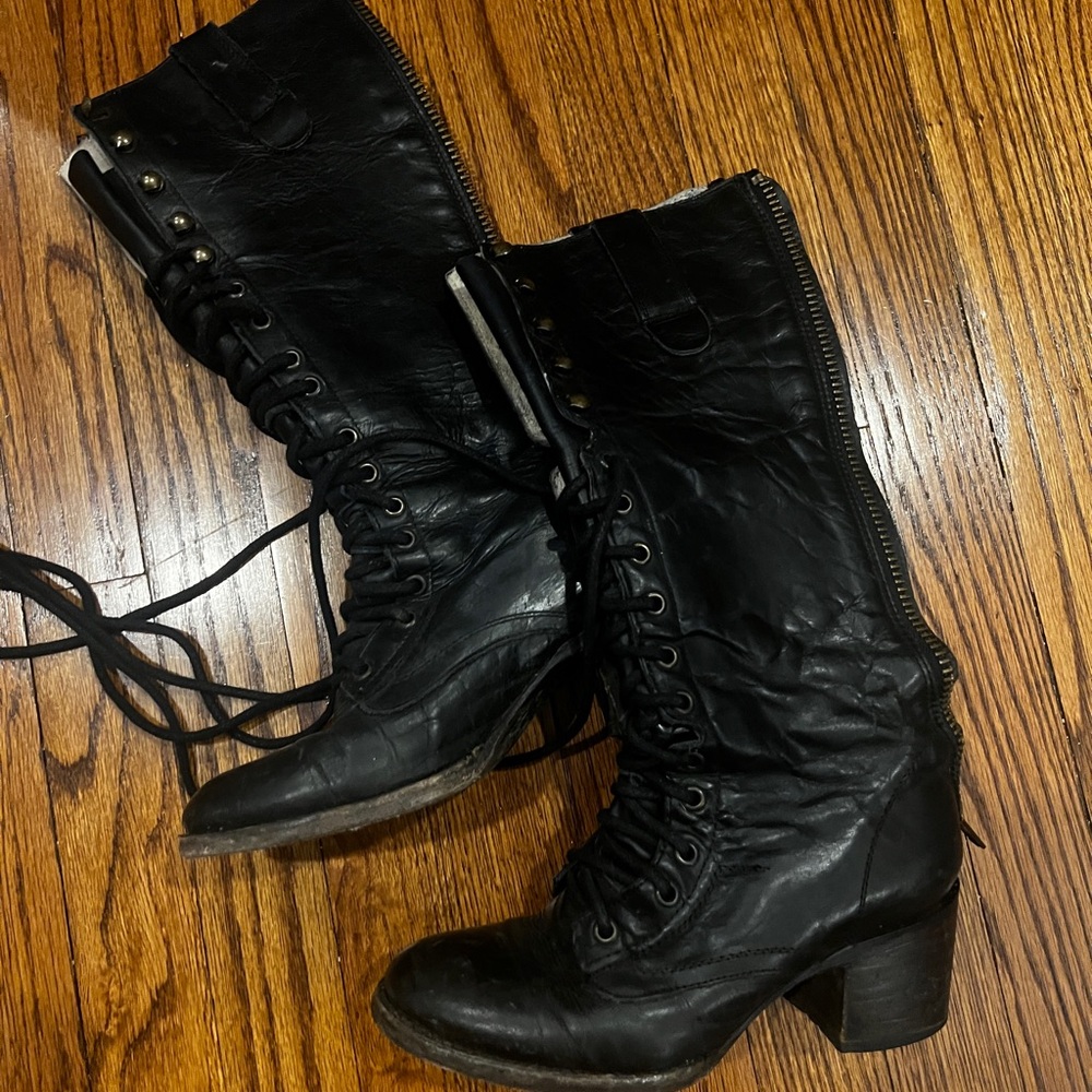 Black Granny Boot Freebird
